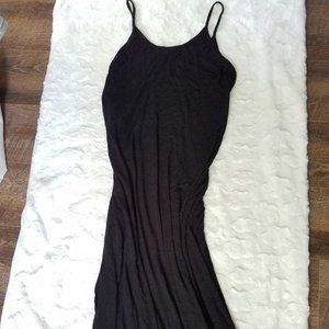Black maxi-dress (pockets!)